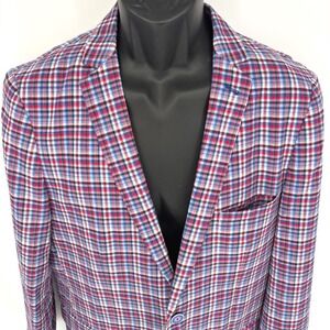 Paisley & Gray Multicolor Plaid Blazer